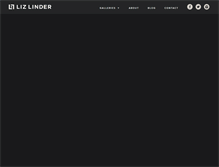 Tablet Screenshot of lizlinder.com